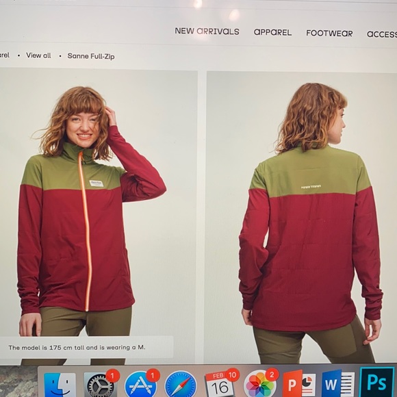 Kari Traa Sanne full zip in color Fancy - Picture 1 of 2